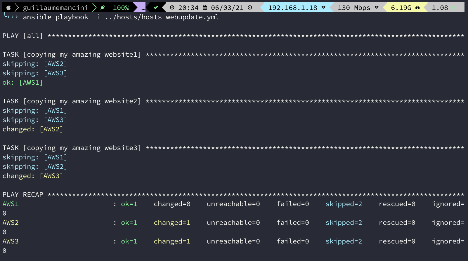 Ansible Playbook